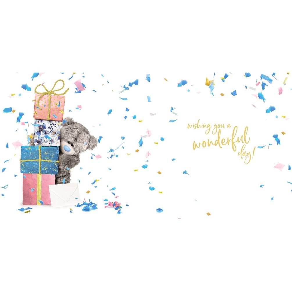 3D Holographic Happiest Birthday Me to You Bear Card Extra Image 1